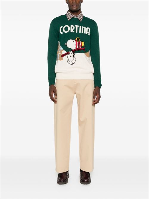 Maglia uomo girocollo Cortina Snoopy MC2 SAINT BARTH | HERONC01149I